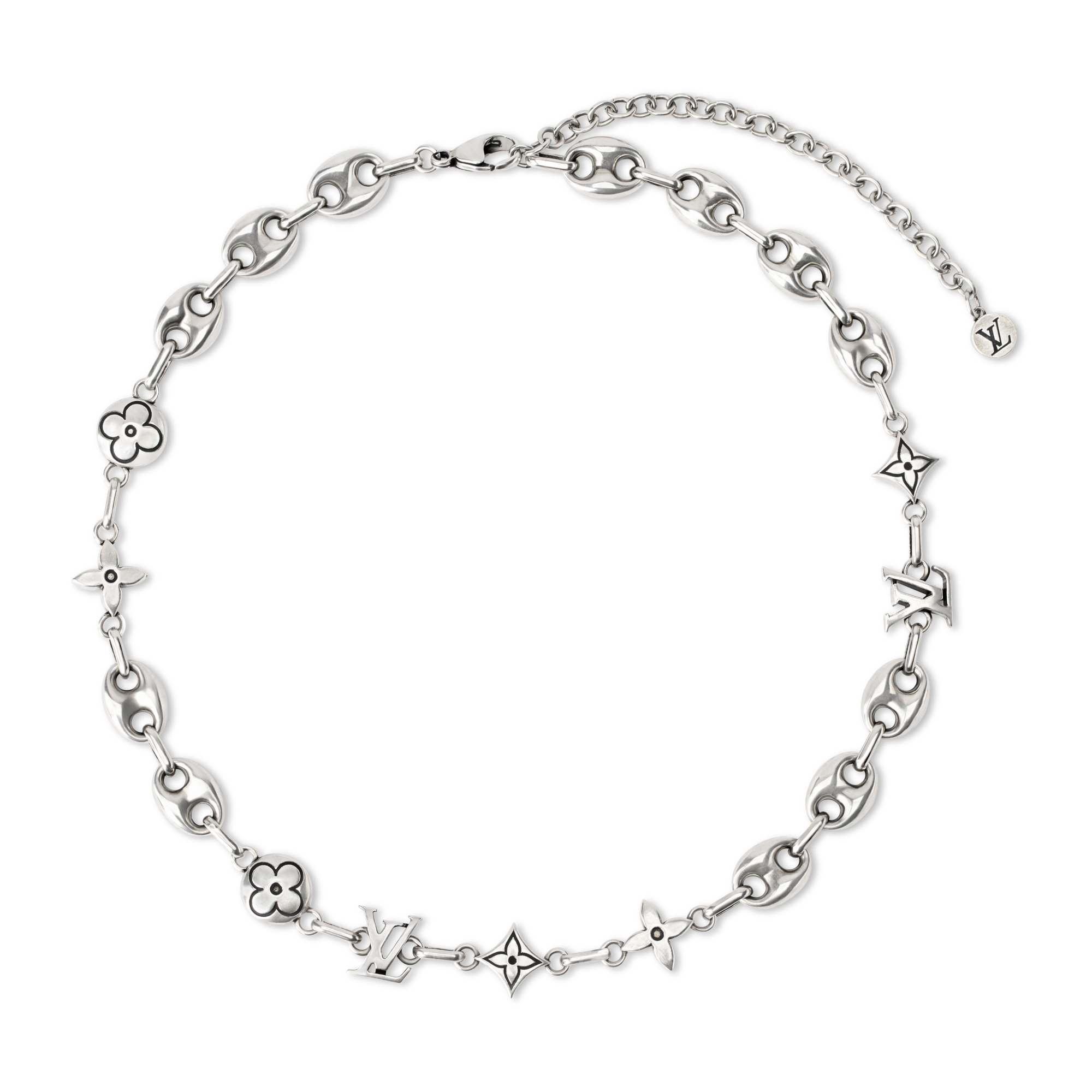 LV Sailor Medium Chain Necklace S00 - Fashion Jewelry M03189